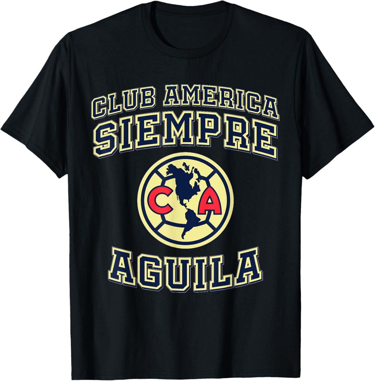 Club America - Score Big with Our Exclusive Collection T-Shirt - T-Shirt | Black