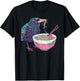 Starling Eating Ramen T-Shirt - T-Shirt | Black