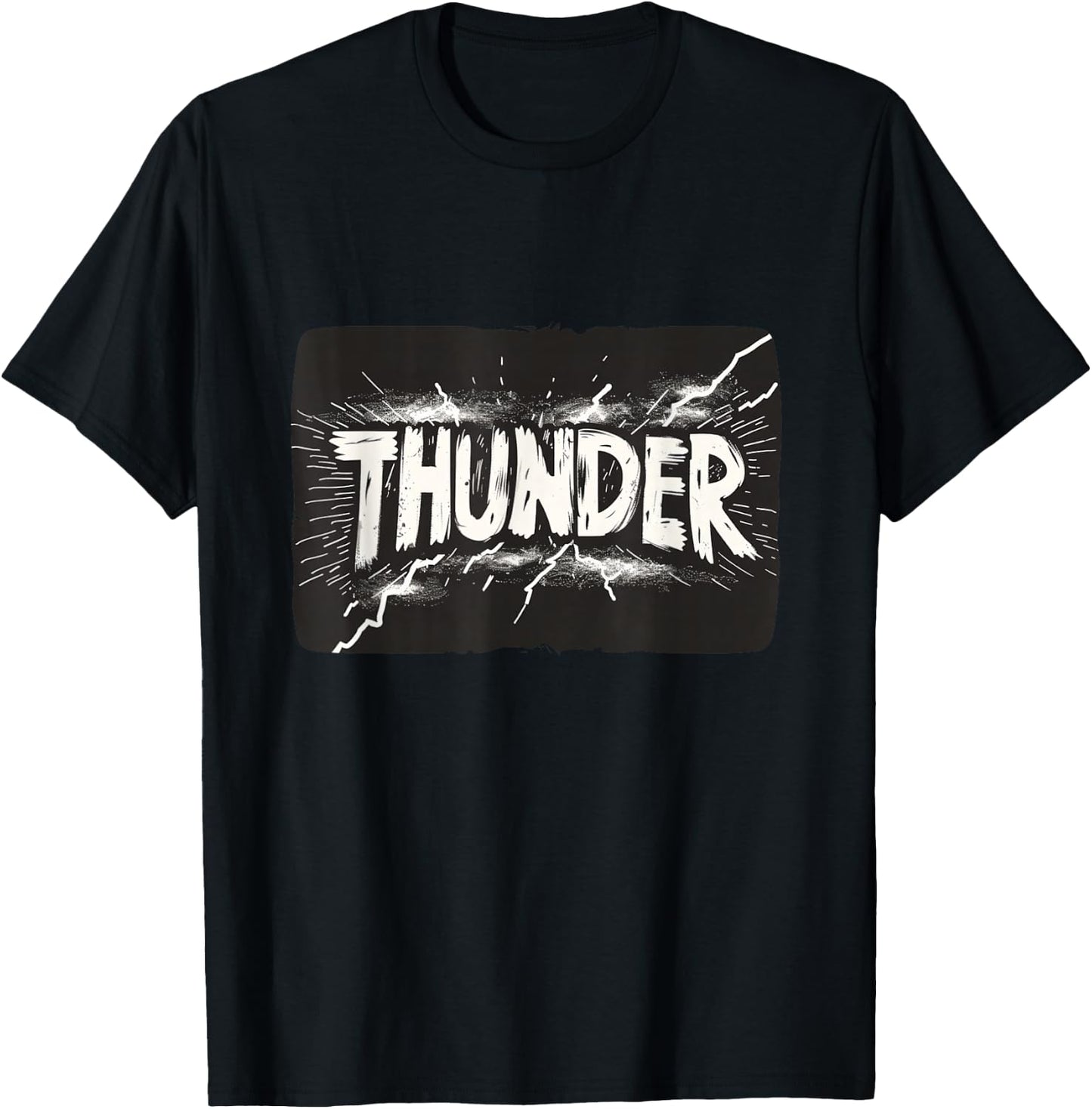Thunder with lightning Outfit for Boys and Girls T-Shirt - T-Shirt | Black