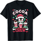 Cocoa Crew - Cozy Winter Hot Chocolate Lover T-Shirt - T-Shirt | Black