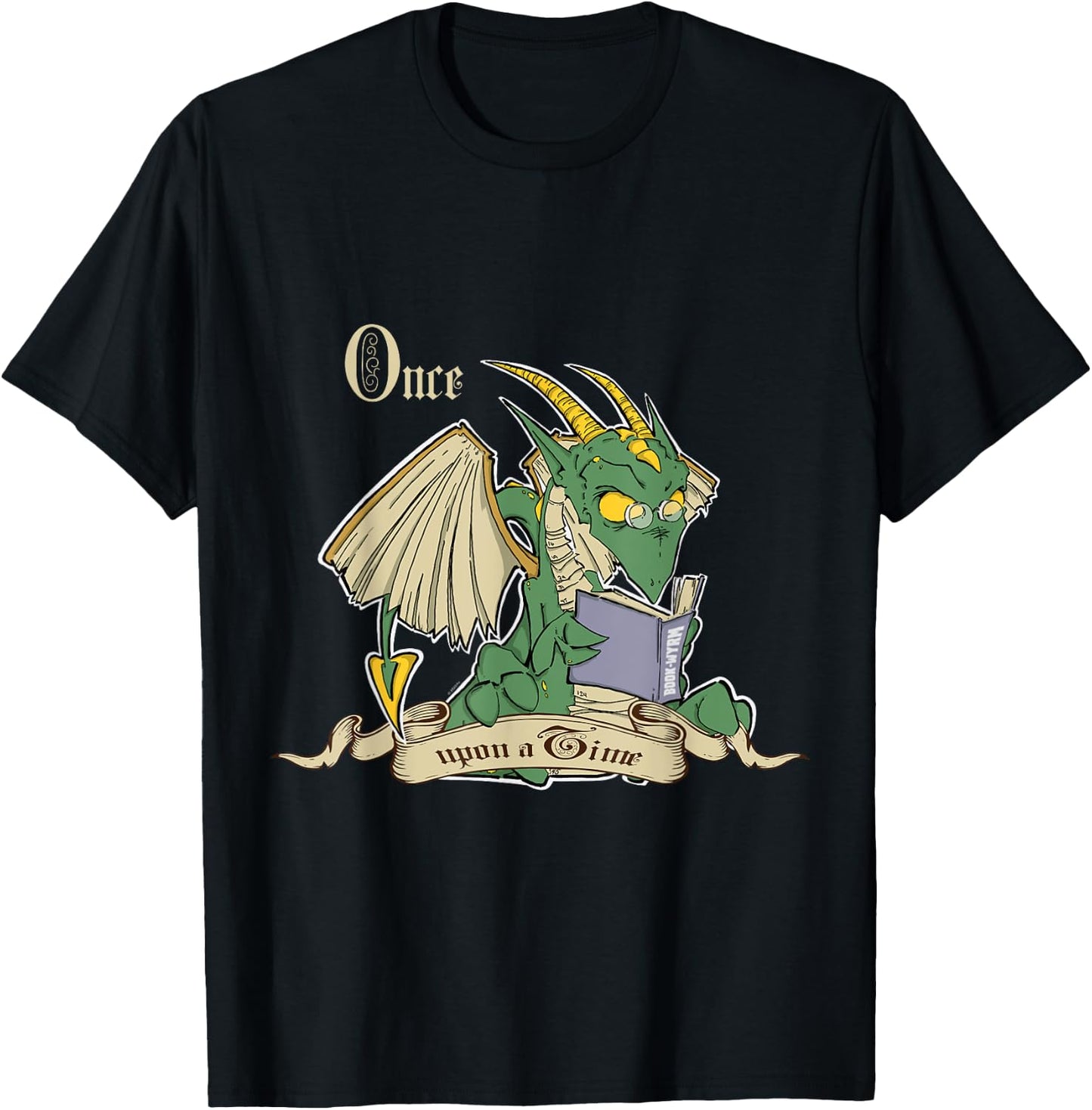 Book Wyrm T-Shirt - T-Shirt | Black