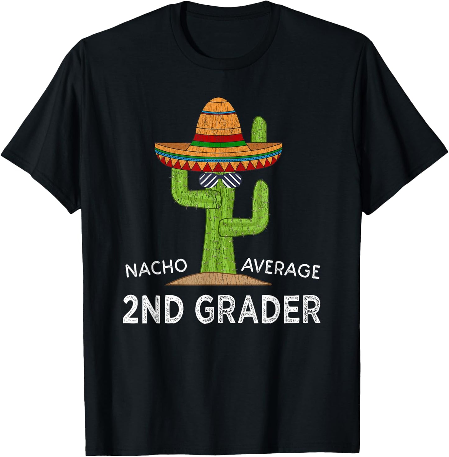 Fun Second Grader Back To School | Funny 2nd Grade Student T-Shirt - T-Shirt | Black