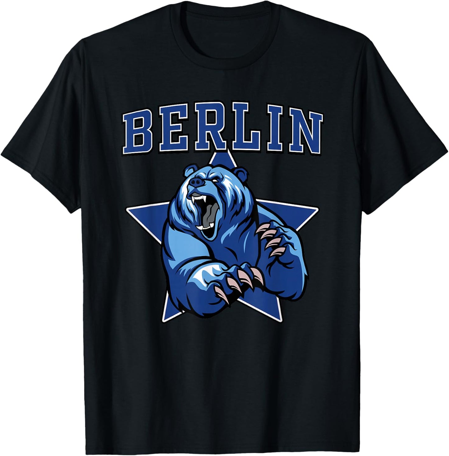 Berlin Bears High School Team Spirit T-Shirt - T-Shirt | Black
