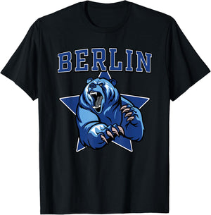 Berlin Bears High School Team Spirit T-Shirt - T-Shirt | Black