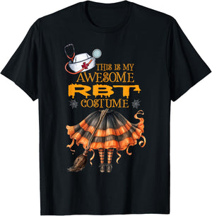 RBT Costume Witch Halloween Registered Behavior Technician T-Shirt - T-Shirt | Black