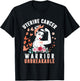 Uterine Cancer Awareness Warrior Unbreakable Strong Woman T-Shirt - T-Shirt | Black