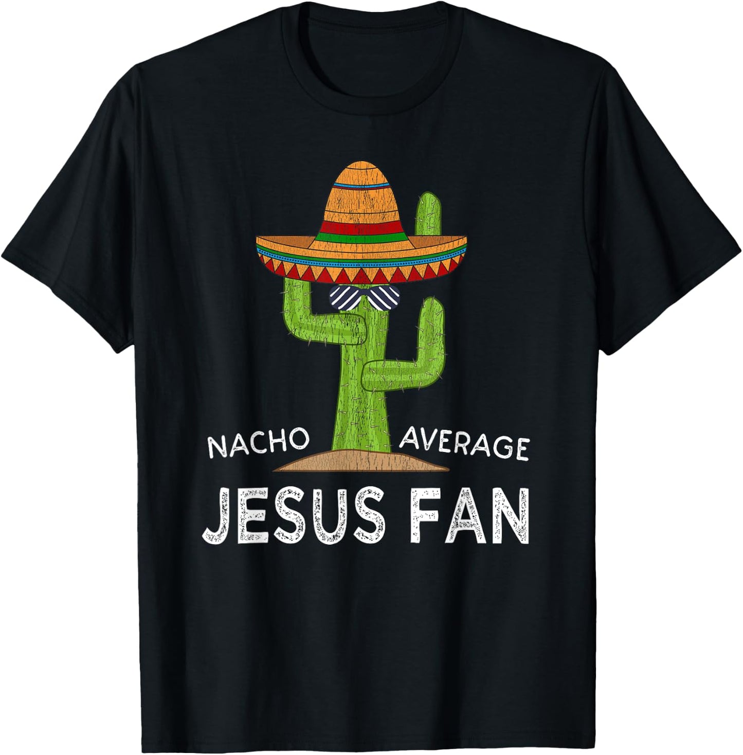 Fun Hilarious Religious Saying | Funny Jesus Fan T-Shirt - T-Shirt | Black