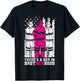 There's A Her In Brotherhood Firefighter Firewoman Rescuer T-Shirt - T-Shirt | Black