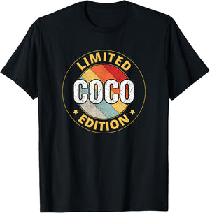 Coco Name T-Shirt - T-Shirt | Black