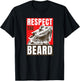 Respect The Bearded Dragon Bearded Dragon Daddy Lizard T-Shirt - T-Shirt | Black
