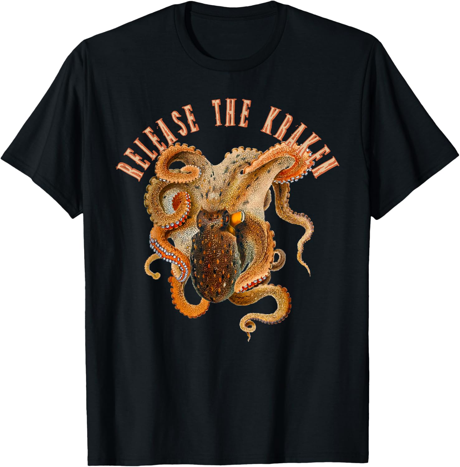 Release The Kraken T-Shirt - T-Shirt | Black