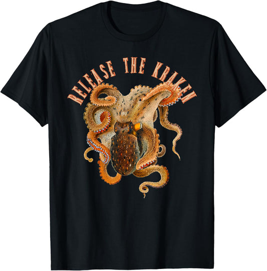 Release The Kraken T-Shirt - T-Shirt | Black