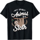 My Spirit Animal Is A Sloth T-Shirt - T-Shirt | Black