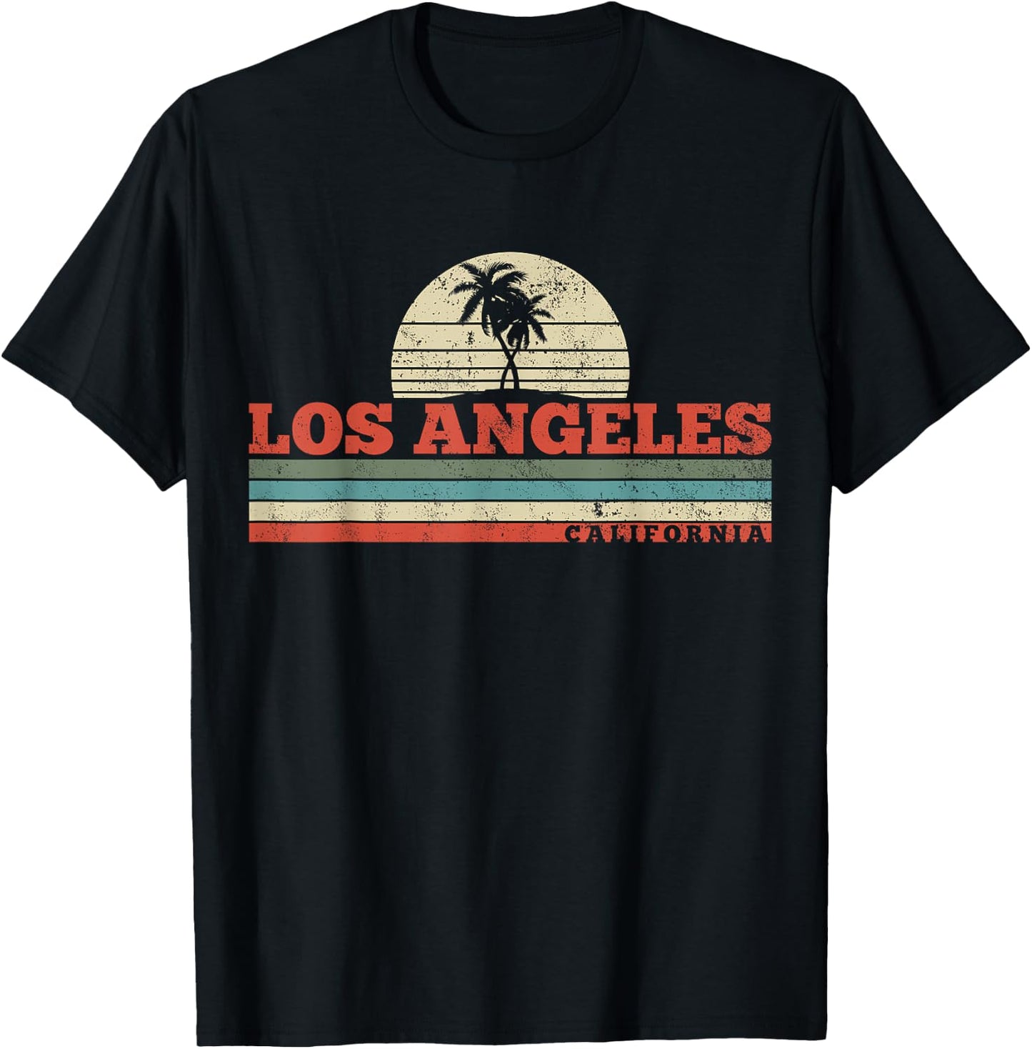 Los Angeles, California T-Shirt - T-Shirt | Black