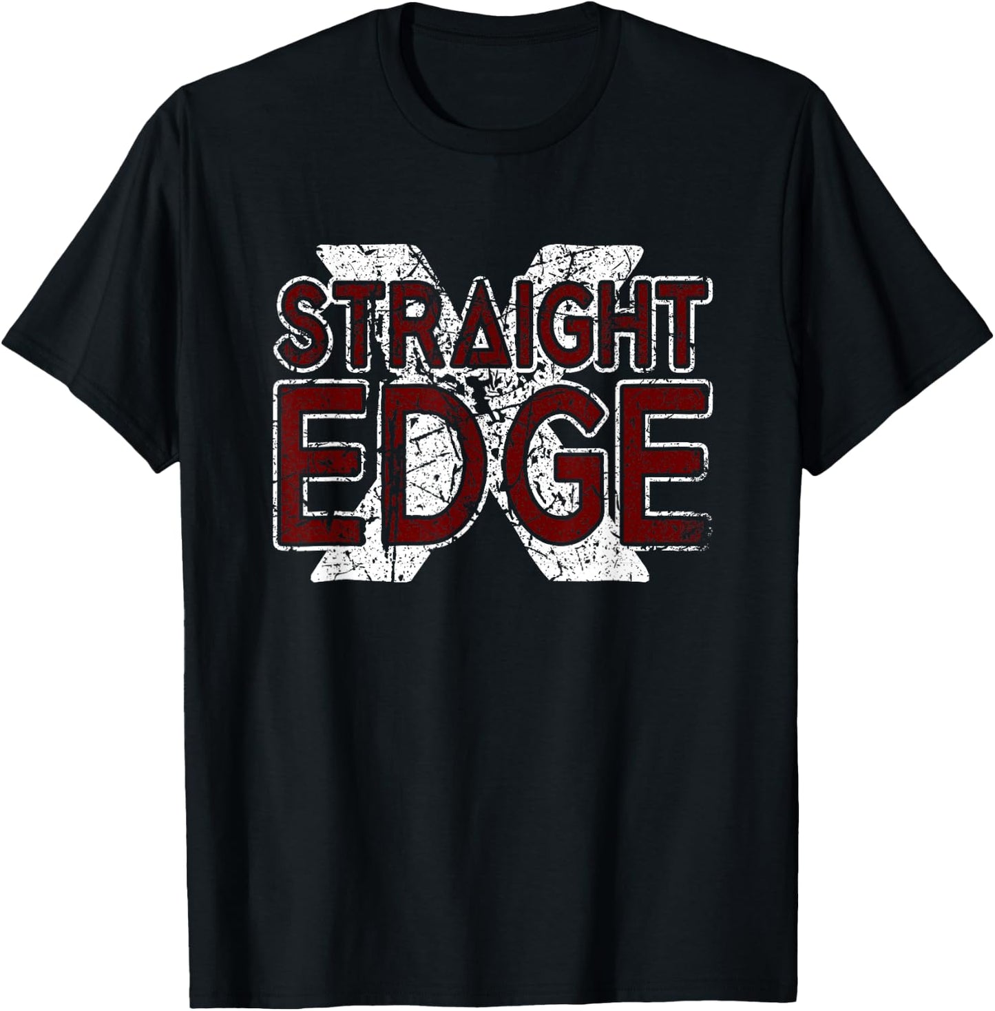 Straight Edge Saying Quote For Straight Edger Lifestyle XXX T-Shirt - T-Shirt | Black