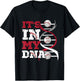 ITS IN MY DNA Baseball Sport Player Saying Baseball Fan T-Shirt - T-Shirt | Black