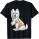 Westie I Love Mom Tattoo Dog Shirt Funny Mother's Day Gift T-Shirt - T-Shirt | Black