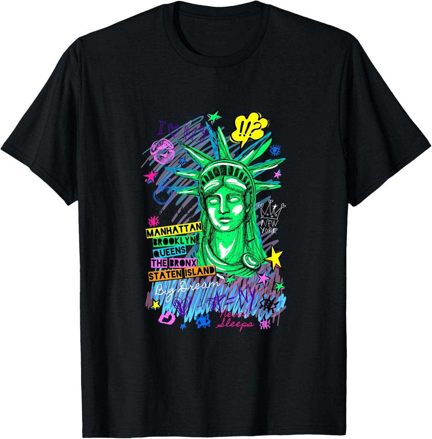 I Love NY T-Shirt - T-Shirt | Black