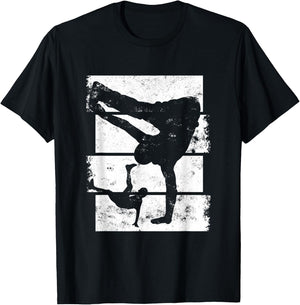 Boys' Breakdance Outfit for B-Boys T-Shirt - T-Shirt | Black
