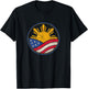 Filipino American Shirt Philippine USA Flag Pinoy Pride T-Shirt - T-Shirt | Black