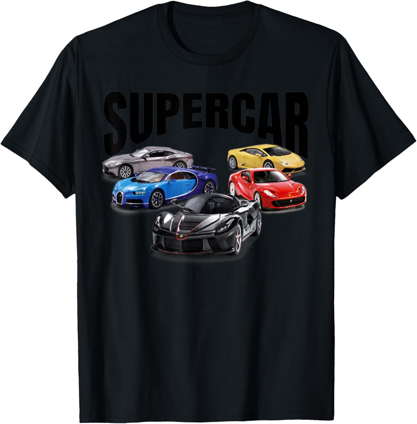 The best Supercar racing fan on the planet. T-Shirt - T-Shirt | Black
