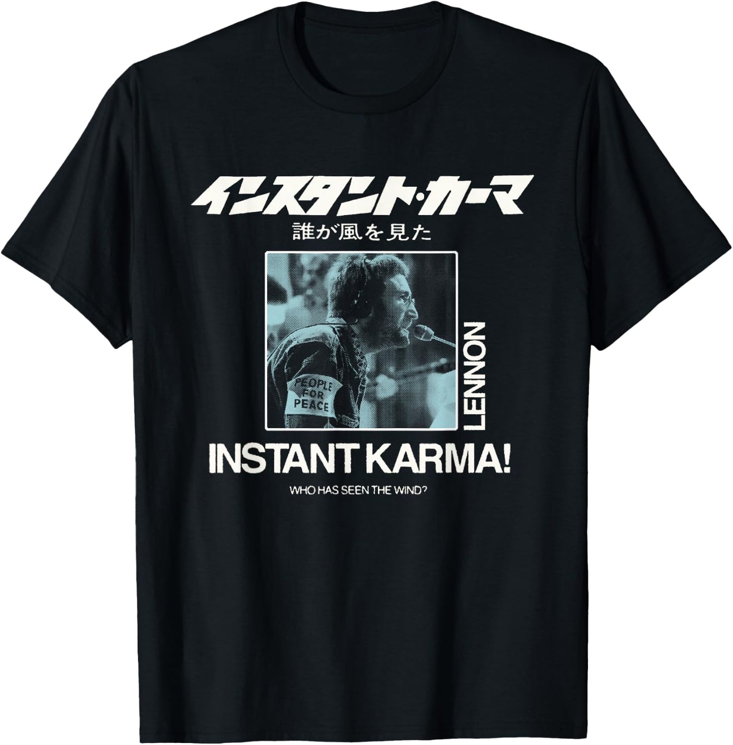 John Lennon - Karma! T-Shirt - T-Shirt | Black