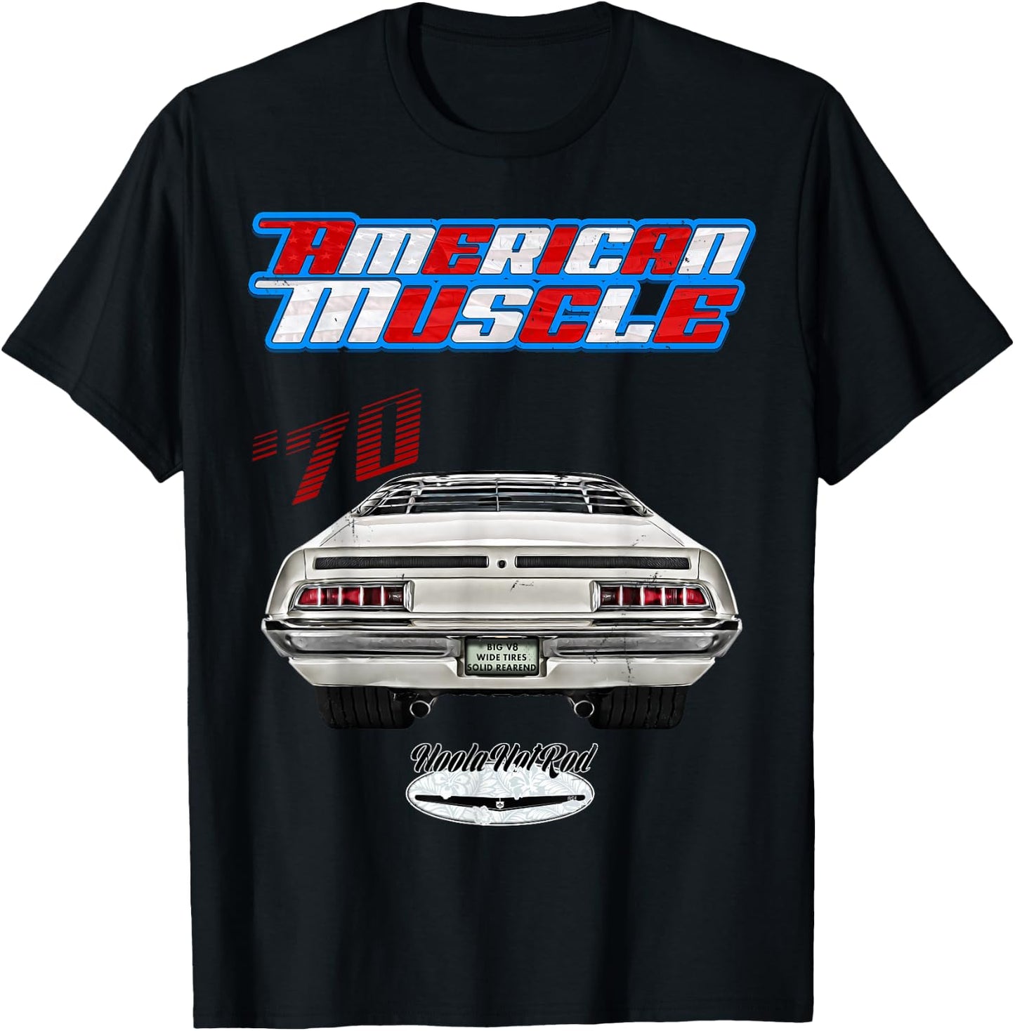 1970 Torino,Hot Rod,Muscle Car,american car,pony car,Hoola T-Shirt - T-Shirt | Black