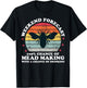 Retro Weekend Forecast Meadmaking Mead Homebrew Brewer T-Shirt - T-Shirt | Black