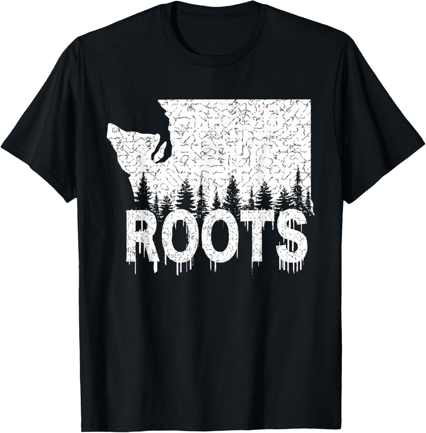 Washington Roots T-Shirt - T-Shirt | Black
