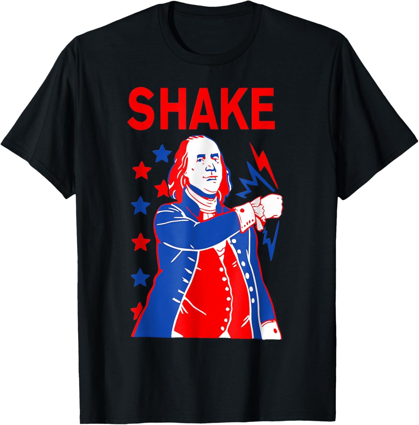 Shake and Bake Matching 4th Of July, Shake T-Shirt - T-Shirt | Black