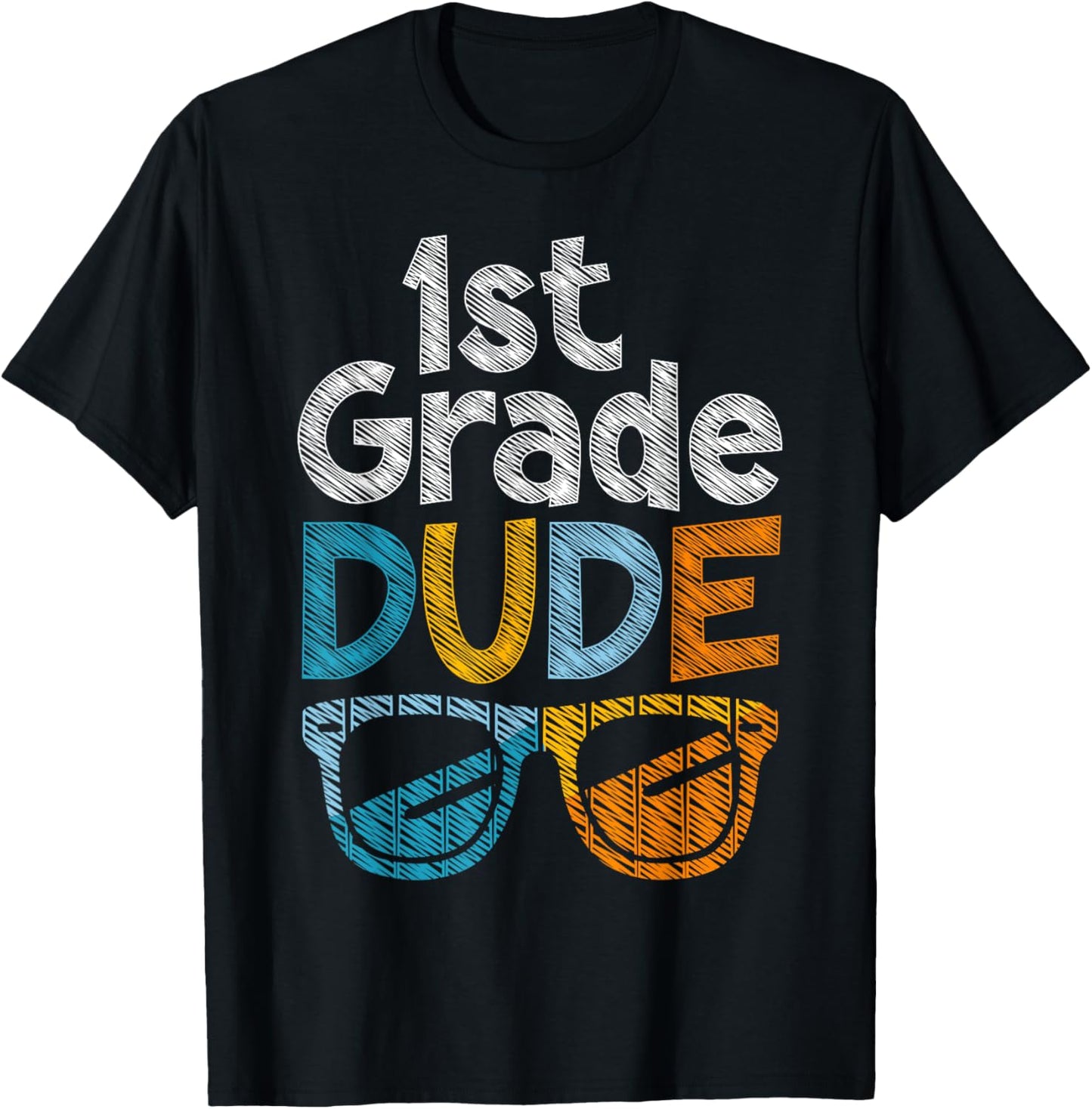 1st Grade Dude Back To School First Grade student T-Shirt - T-Shirt | Black