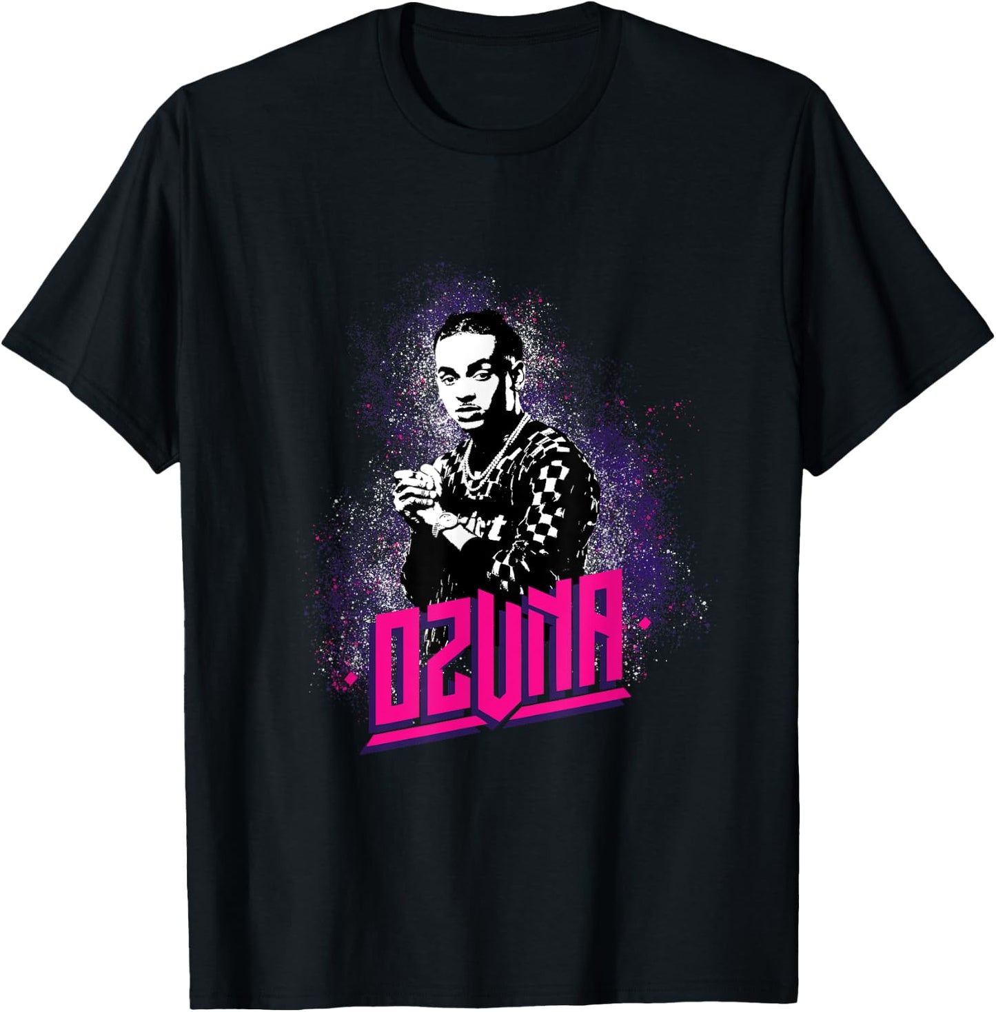 Ozuna Official Tour Photo T-Shirt - T-Shirt | Black
