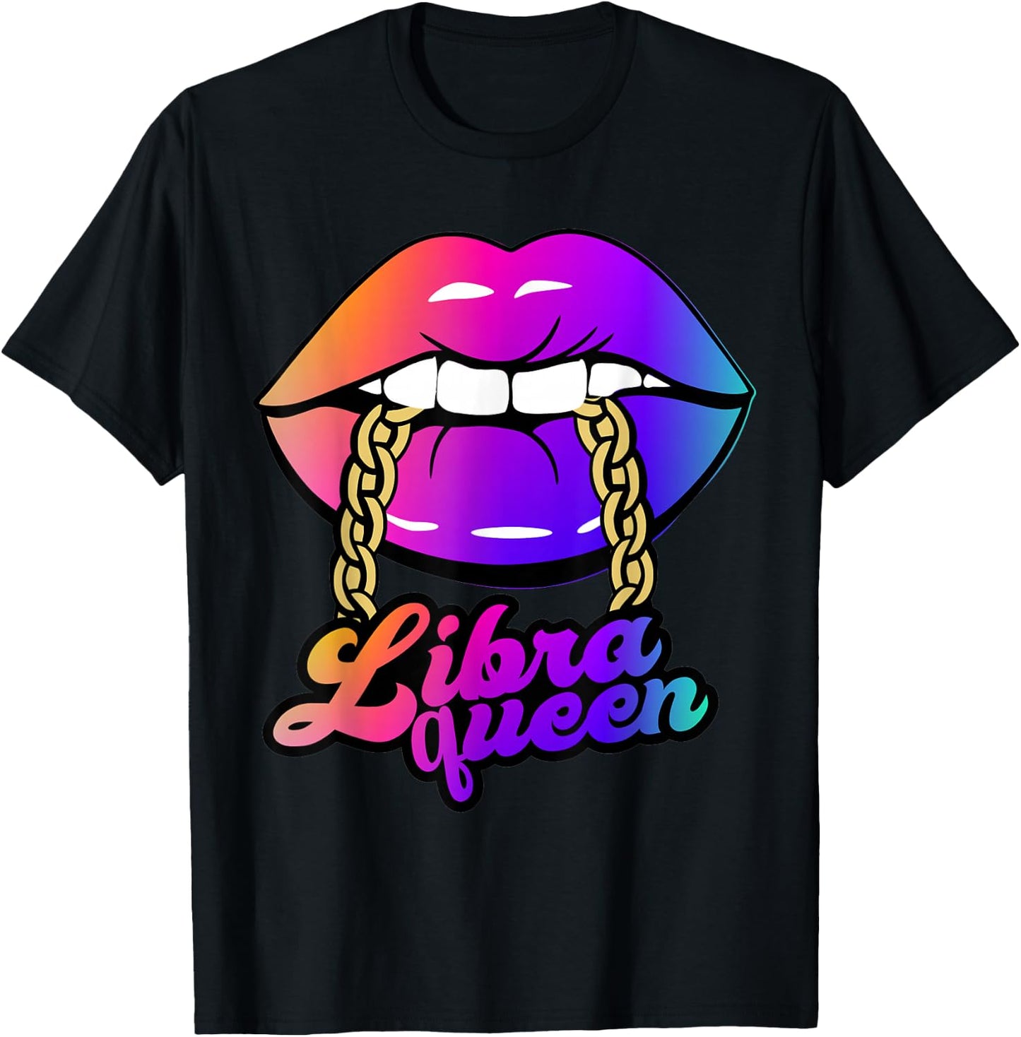 Libra Queen T-Shirt - T-Shirt | Black