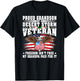 Proud Grandson Of Desert Storm Veteran Military Vet's Family T-Shirt - T-Shirt | Black