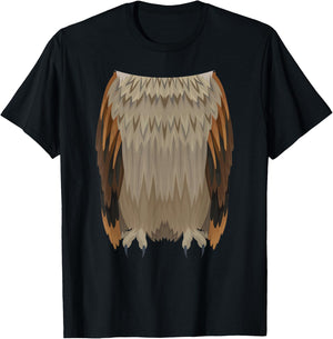 Funny Headless Owl Easy Halloween Costume T-Shirt - T-Shirt | Black