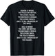 Heaven is Where The Police are British Funny Gag Gift T-Shirt - T-Shirt | Black