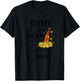 Drinking Beer God Is Great Beer Is Good And People Are Crazy Funny - -Adults, Girls - Grey - Short Sleeve - Small - Cotton, Polyester T-Shirt - T-Shirt | Black