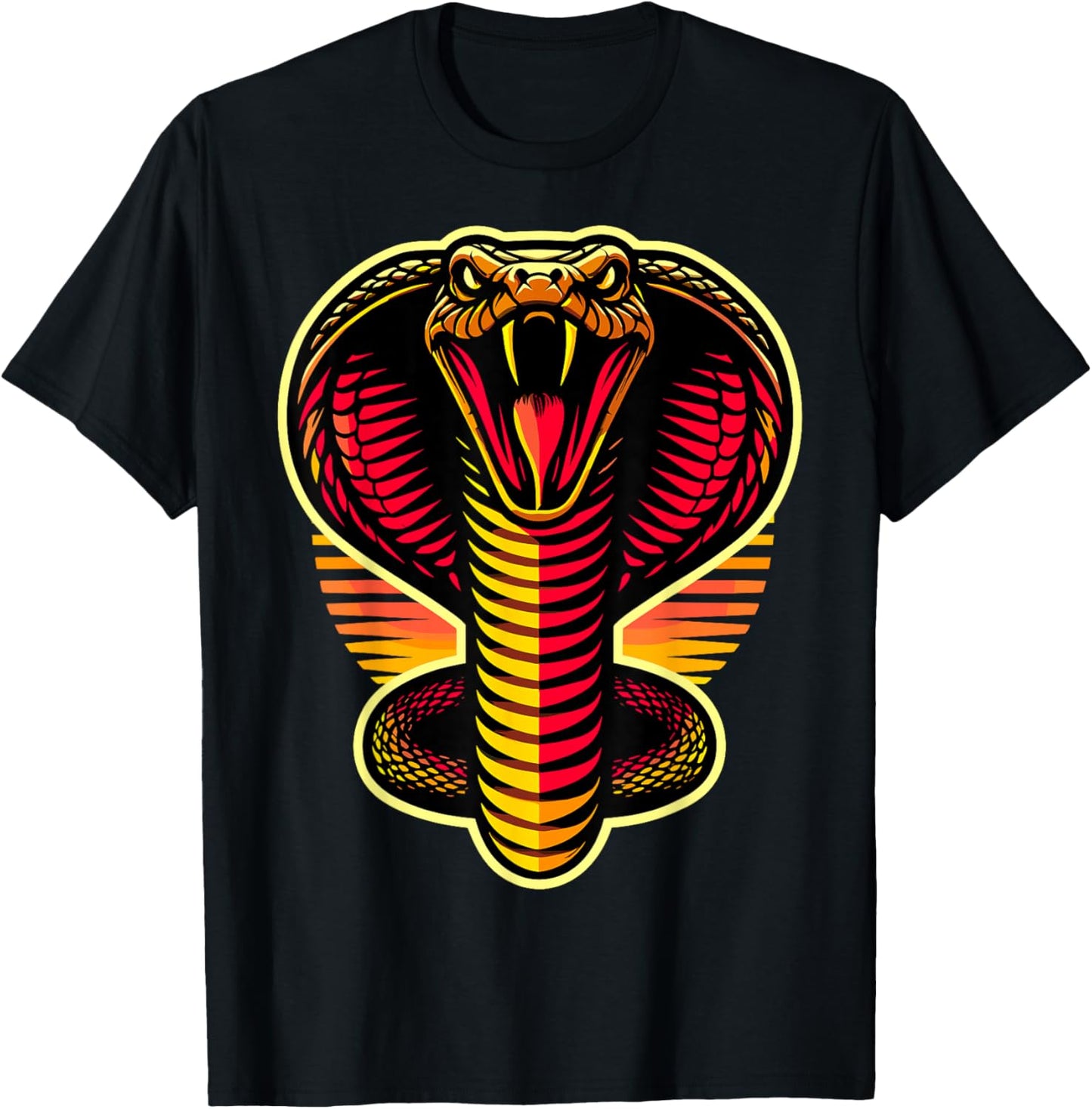 Cobra Snake T-Shirt - T-Shirt | Black