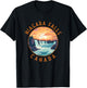 Niagara Falls Canada Retro Distressed Circle Vintage T-Shirt - T-Shirt | Black