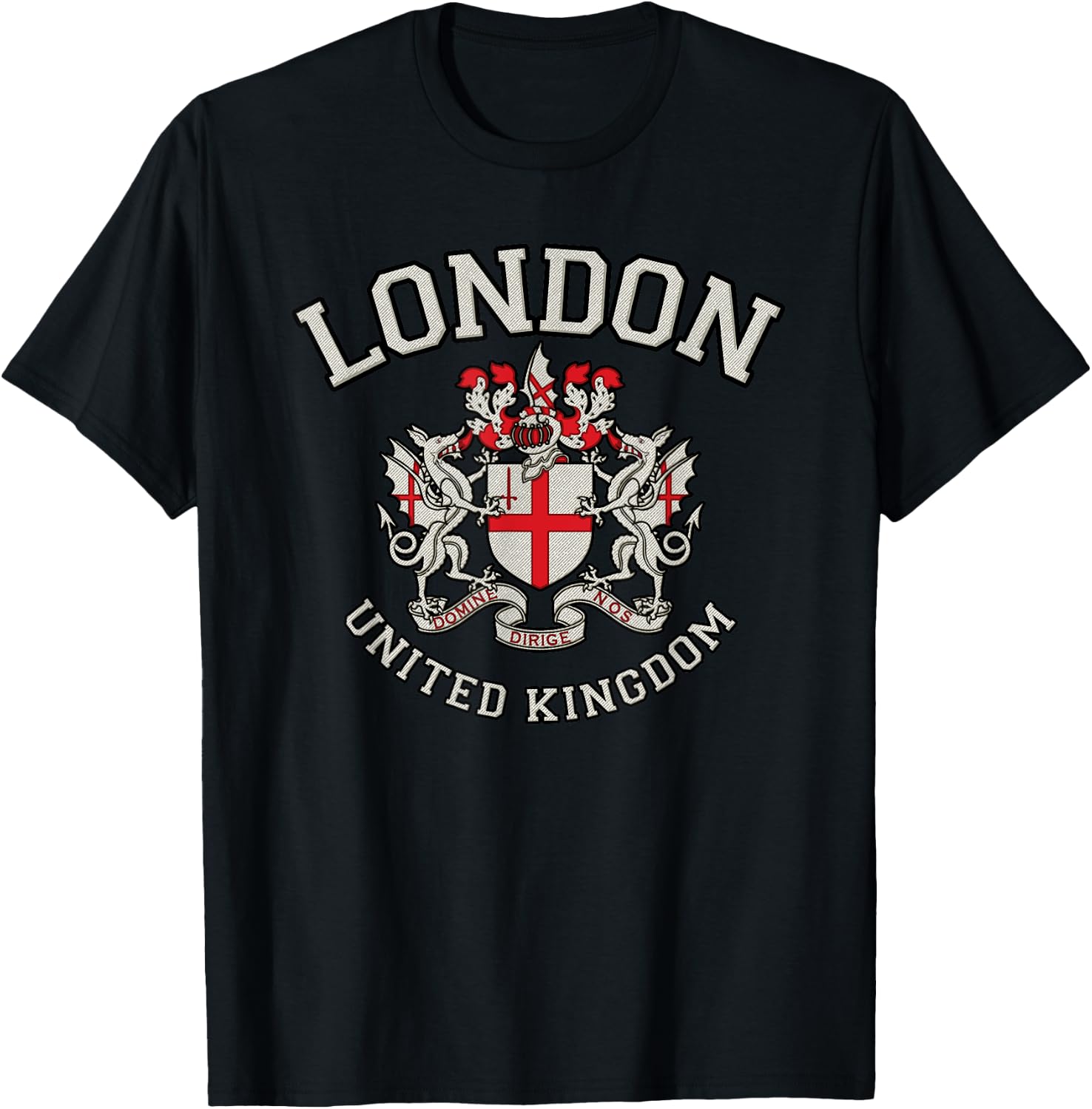 London City Coat of Arms T-Shirt - T-Shirt | Black