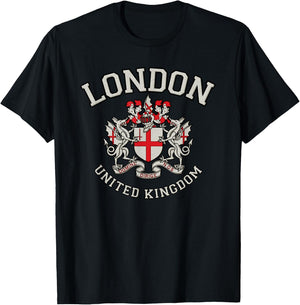 London City Coat of Arms T-Shirt - T-Shirt | Black