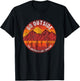 Go Outside The Graphics Are Amazing Hiking Camping Outdoors T-Shirt - T-Shirt | Black