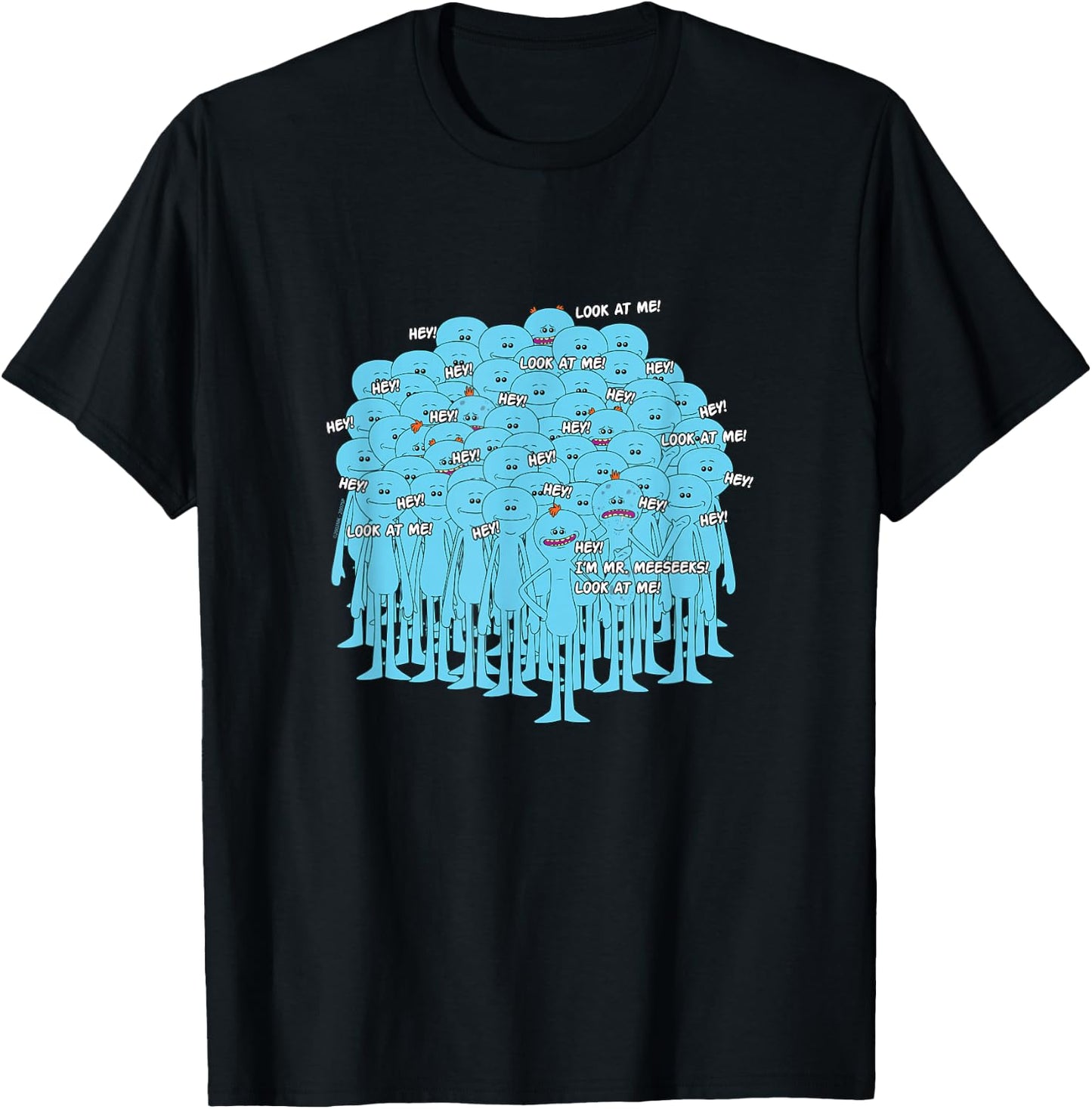 Rick and Morty Meeseeks T-Shirt - T-Shirt | Black