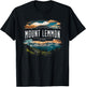 Mount Lemmon Mountains Arizona Hiking Outdoors Vintage T-Shirt - T-Shirt | Black