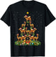 Camel Christmas Tree Gift Funny Christmas Camel T-Shirt - T-Shirt | Black
