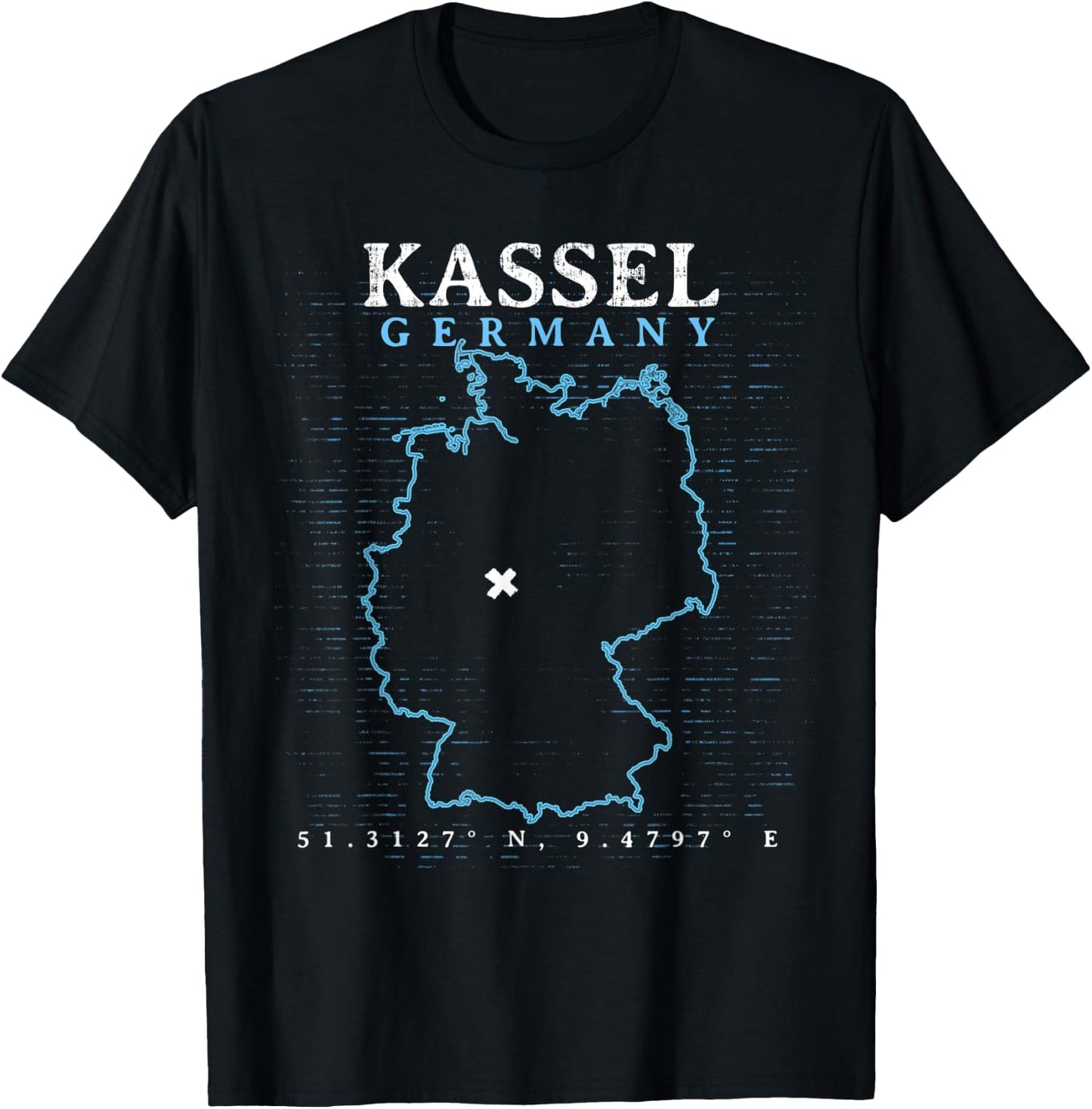 Germany Kassel T-Shirt - T-Shirt | Black