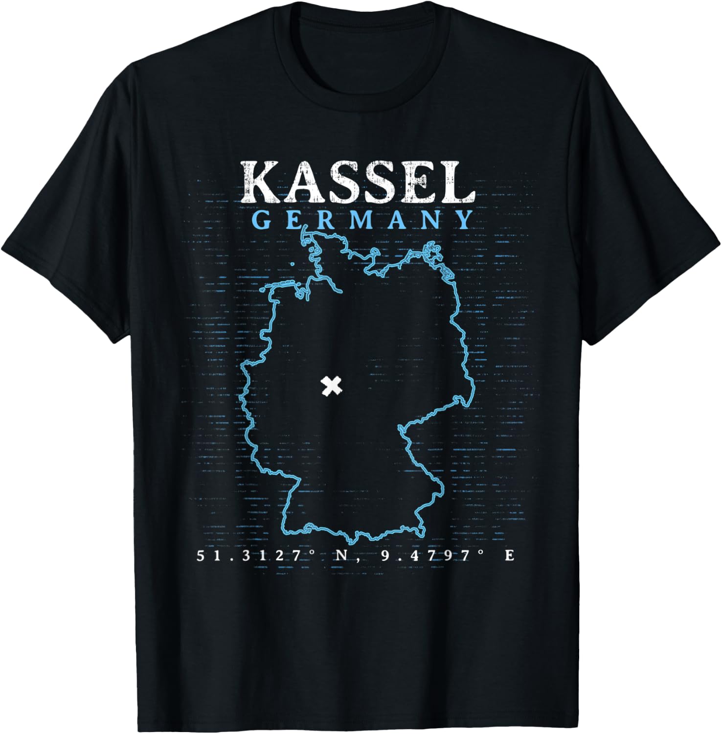 Germany Kassel T-Shirt - T-Shirt | Black