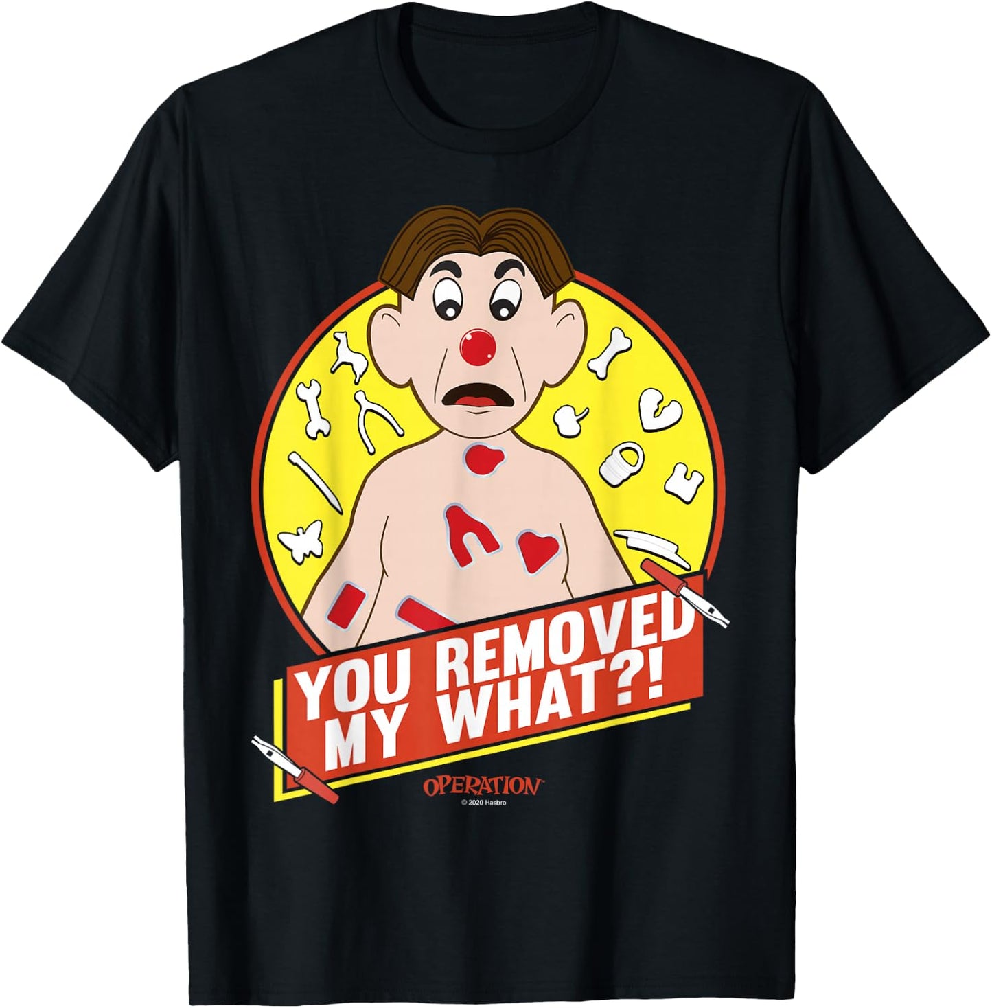 Operation Cavity Sam You Removed My What?! logo T-Shirt - T-Shirt | Black