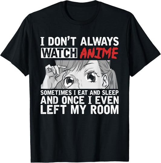 Japanese Otaku Asia Manga Fan Gift Funny Anime T-Shirt - T-Shirt | Black