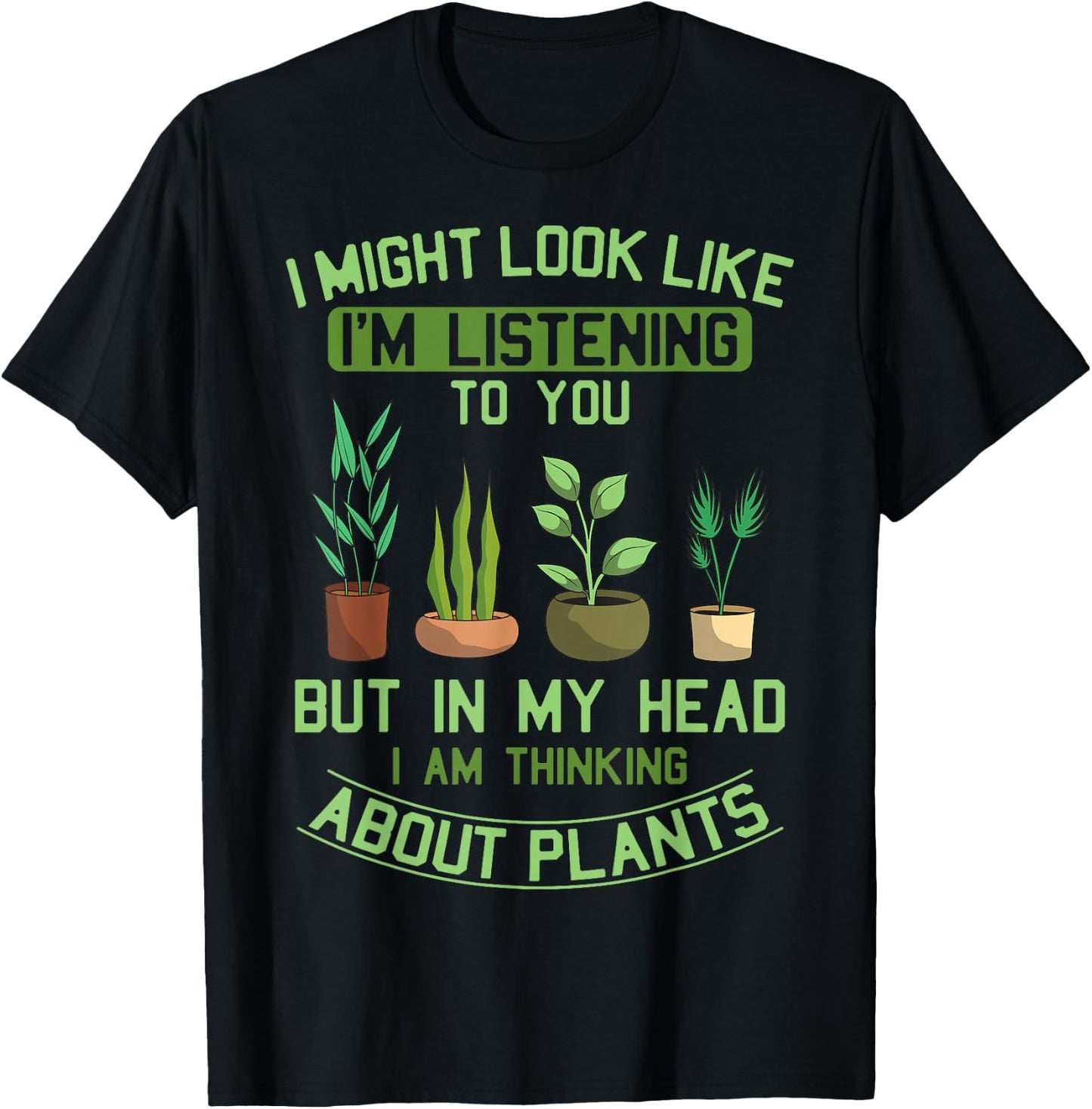 Plant Lovers Nature Gardener Horticulturalists Greenskeepers T-Shirt - T-Shirt | Black